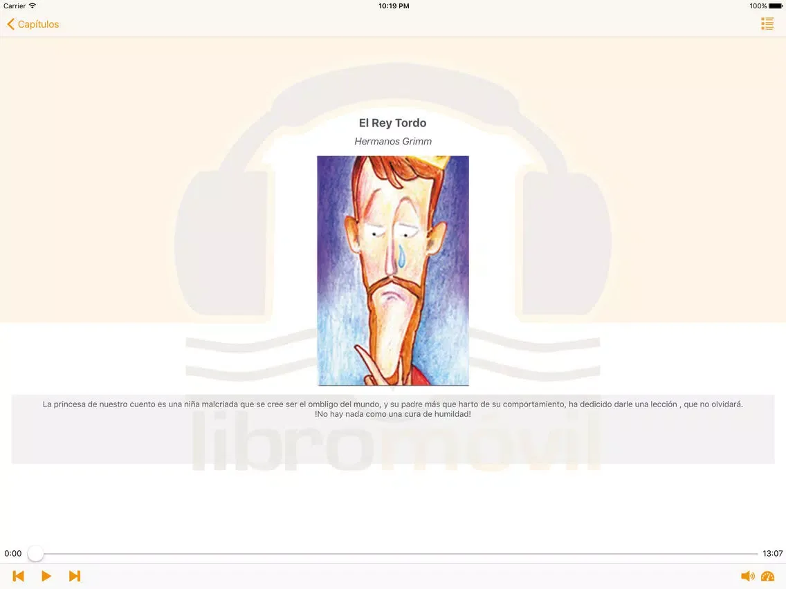 ภาพหน้าจอของ Audio Cuentitos Infantiles iPad 