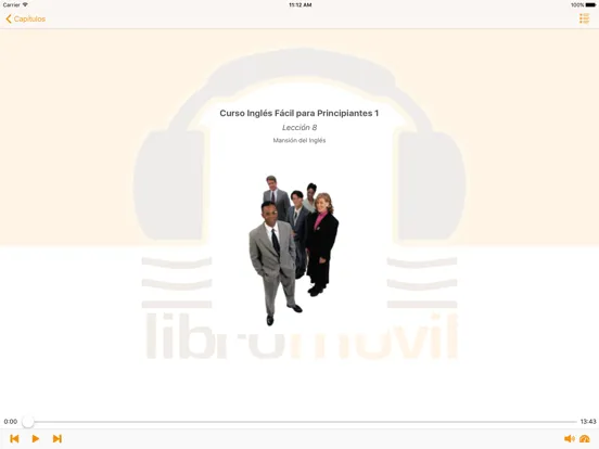 Audio Curso Inglés 1 iPad 应用截图