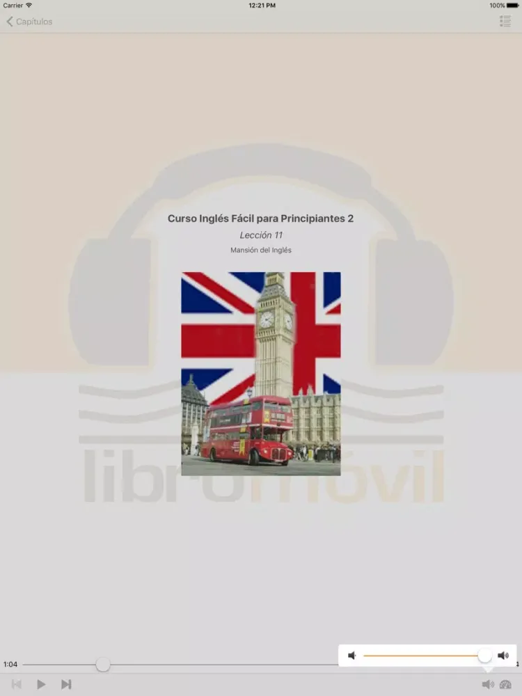 Audio Curso Inglés Fácil para Principiantes 2 iPad  スクリーンショット
