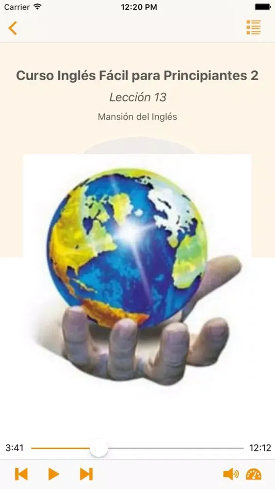 Audio Curso Inglés Fácil para Principiantes 2 スクリーンショット