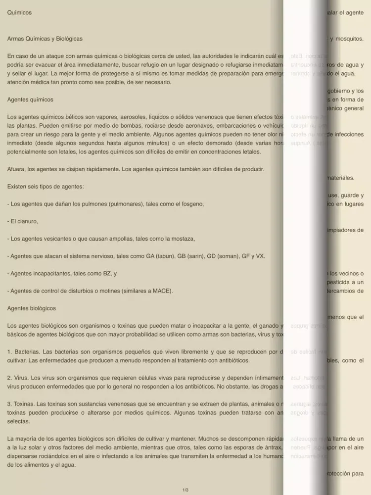 ภาพหน้าจอของ Prevención de Desastres - AudioGuia iPad 