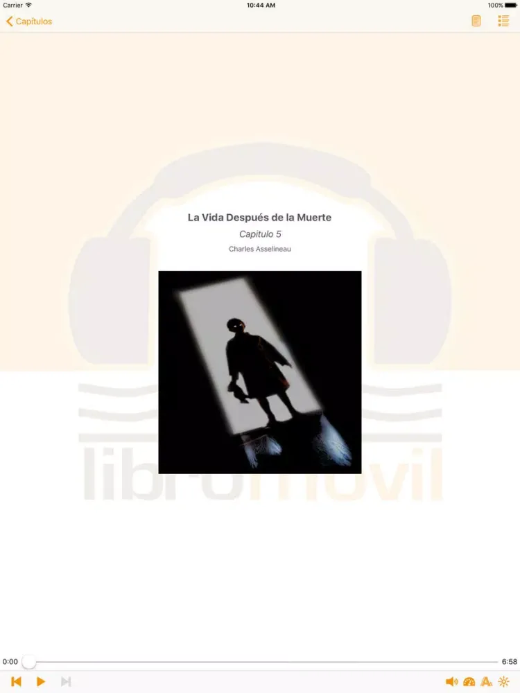 La Vida Después de la Muerte - AudioEbook iPad  Screenshots