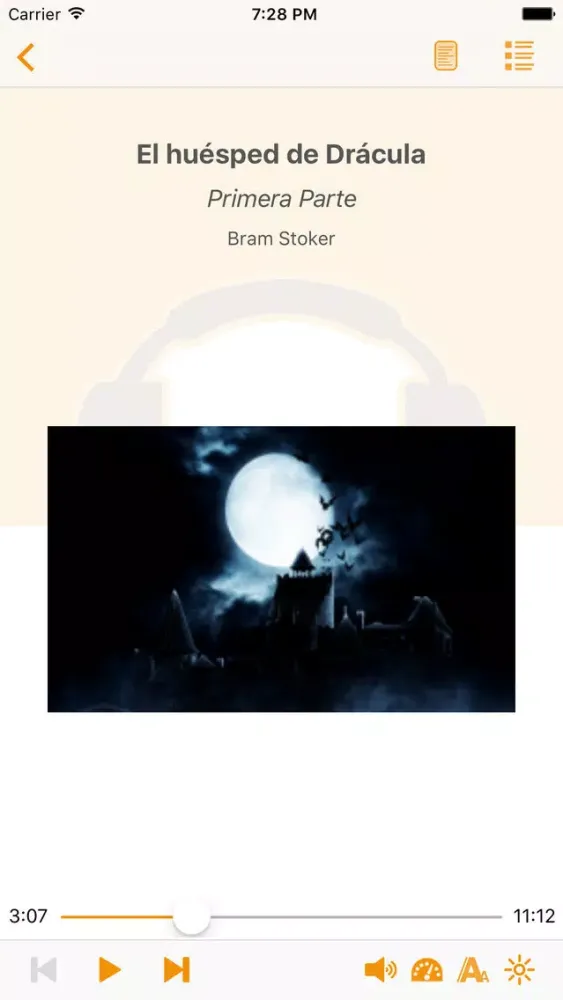 El Huésped de Drácula de Bram Stoker - AudioEbook स्क्रीनशॉट