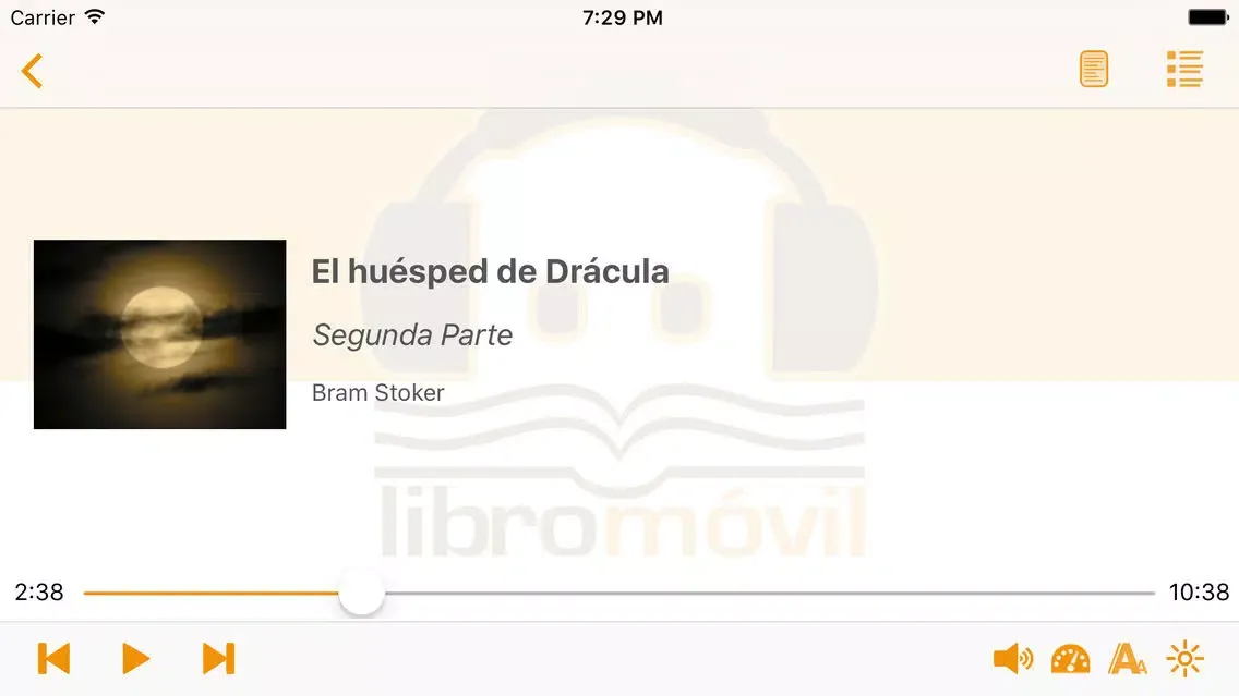 El Huésped de Drácula de Bram Stoker - AudioEbook स्क्रीनशॉट