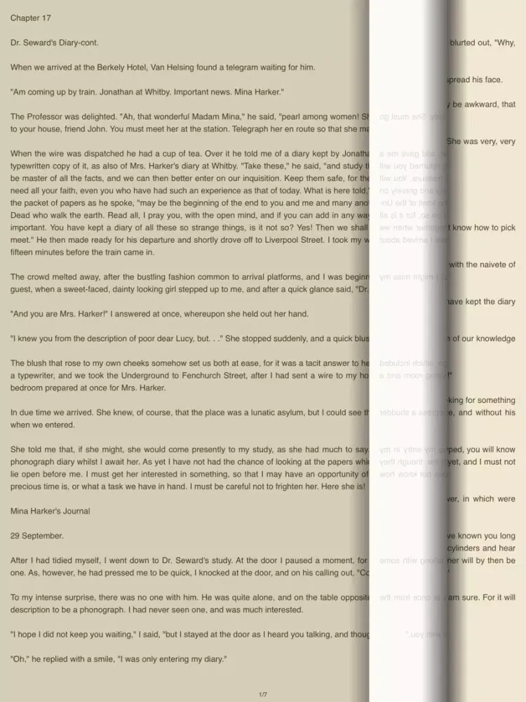 ภาพหน้าจอของ Dracula - Bram Stoker (English) iPad 