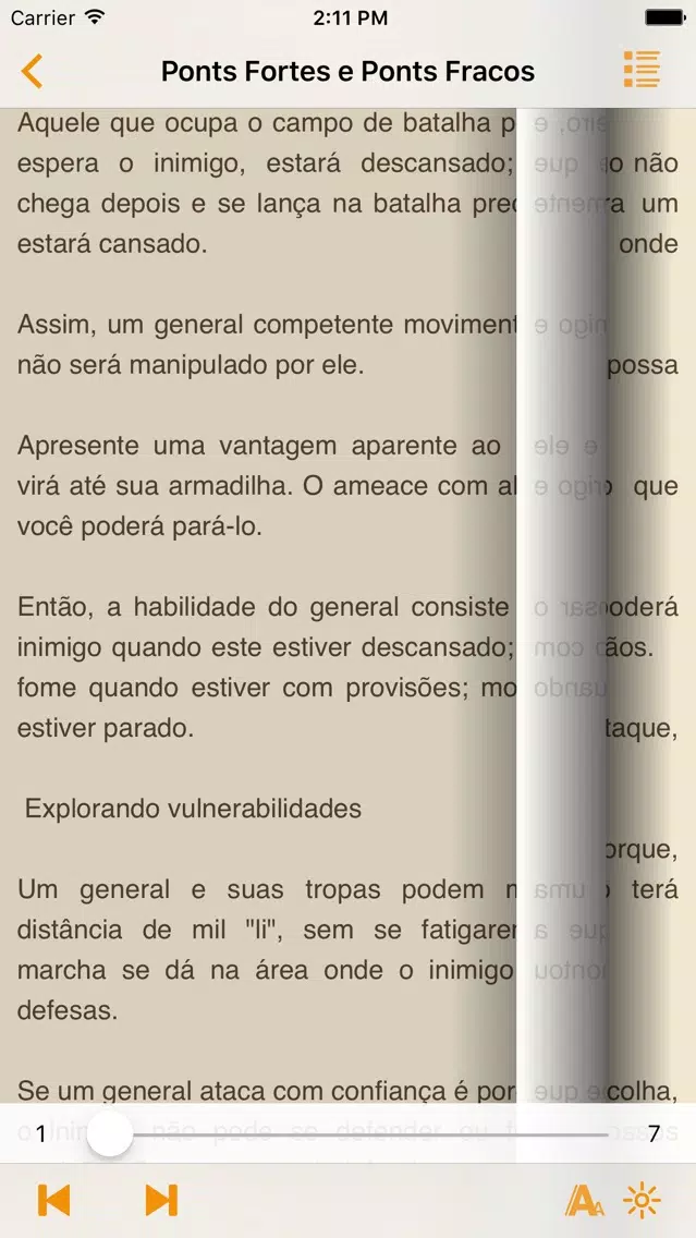 Captures d'écran de A Arte da Guerra - Sun Tzu
