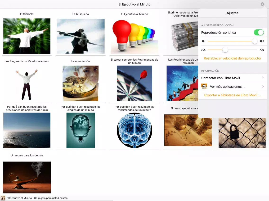 صور El Ejecutivo al Minuto - Audiolibro de Autoayuda iPad 
