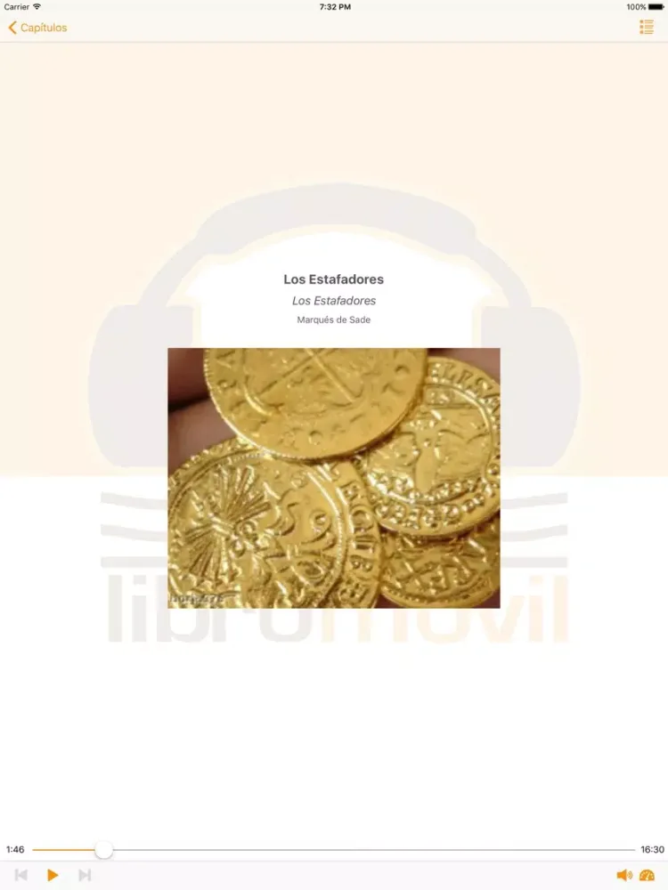 Captures d'écran de Los Estafadores - Audiolibro iPad 