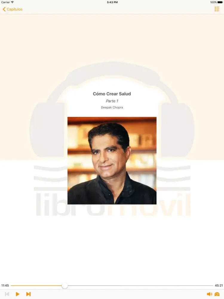 Скриншоты Cómo Crear Salud - Deepak Chopra iPad 