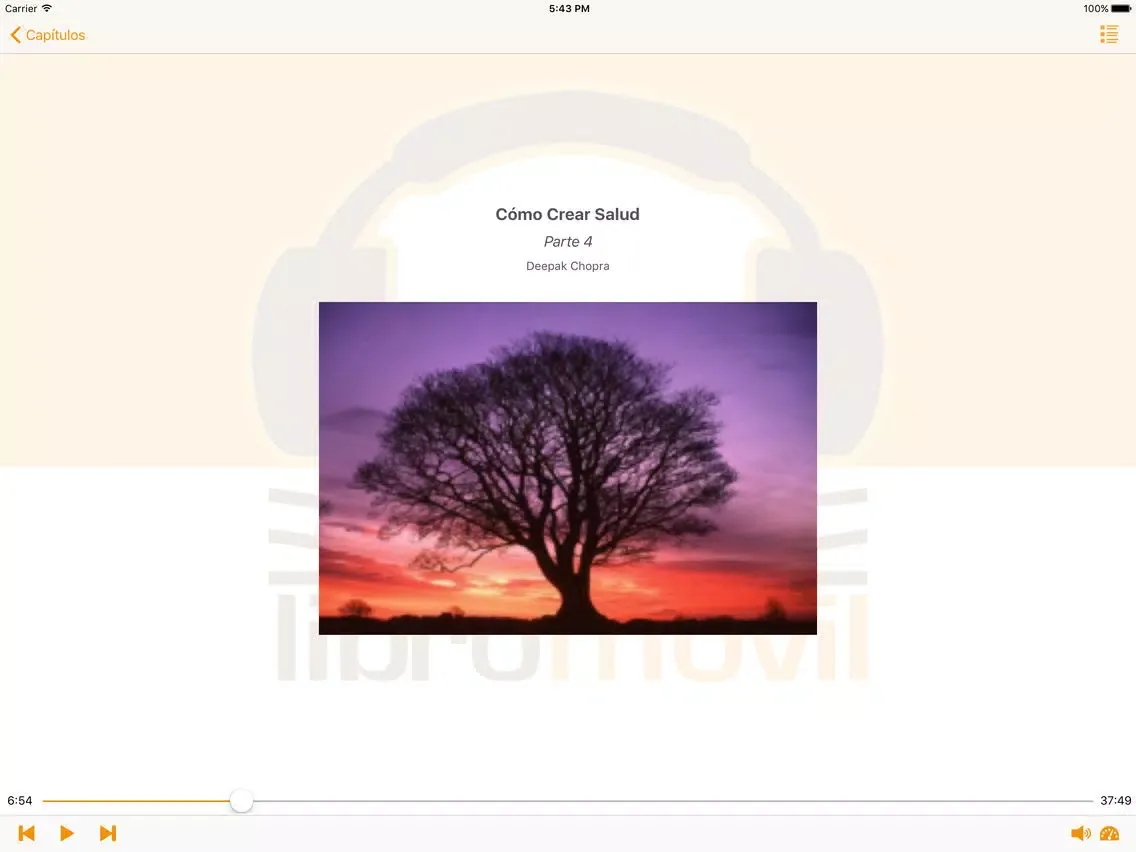 Скриншоты Cómo Crear Salud - Deepak Chopra iPad 