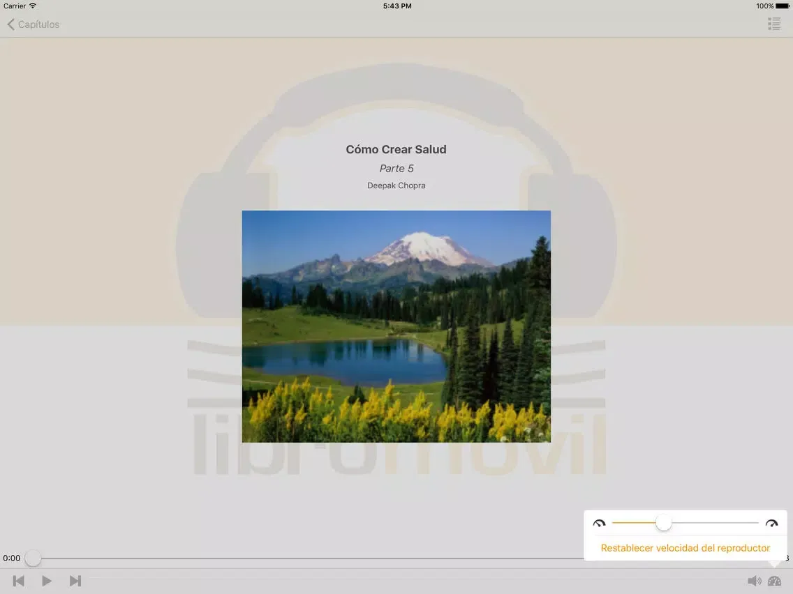 Скриншоты Cómo Crear Salud - Deepak Chopra iPad 