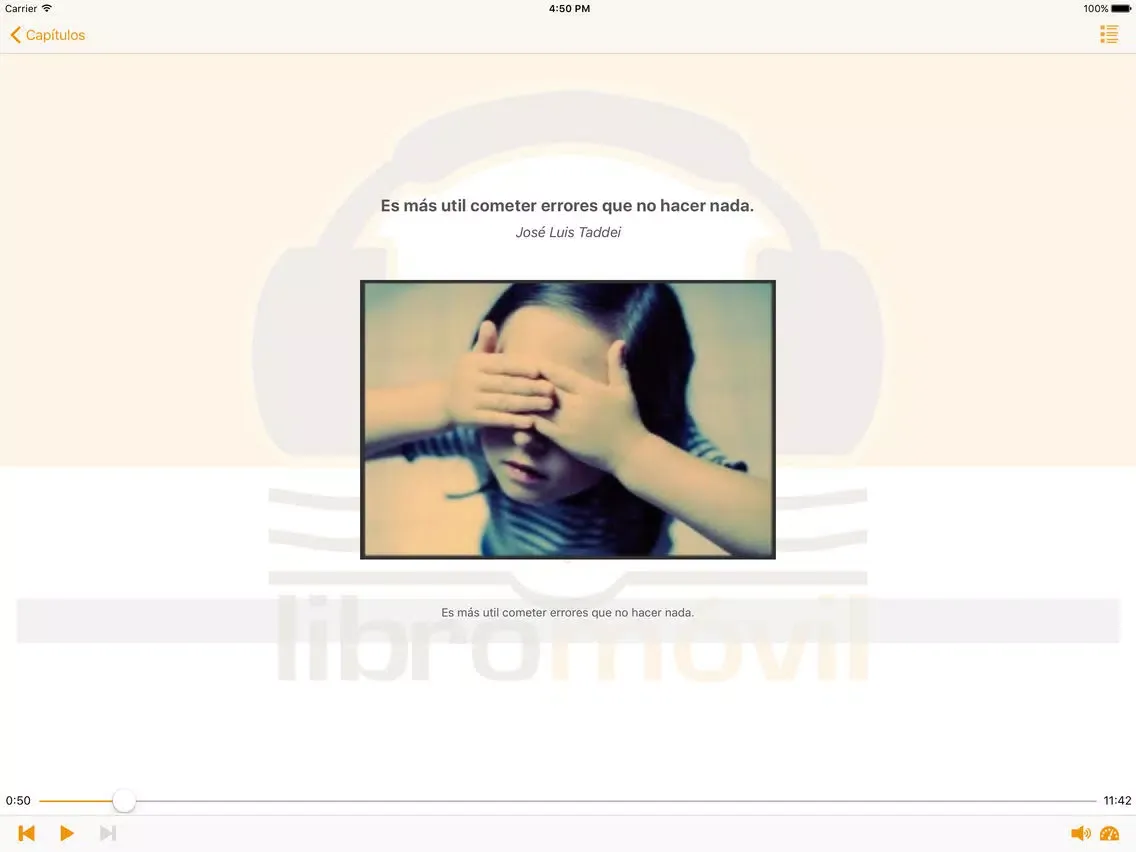 Fracaso o Aprendizaje - Audiolibro de Autoayuda iPad 应用截图