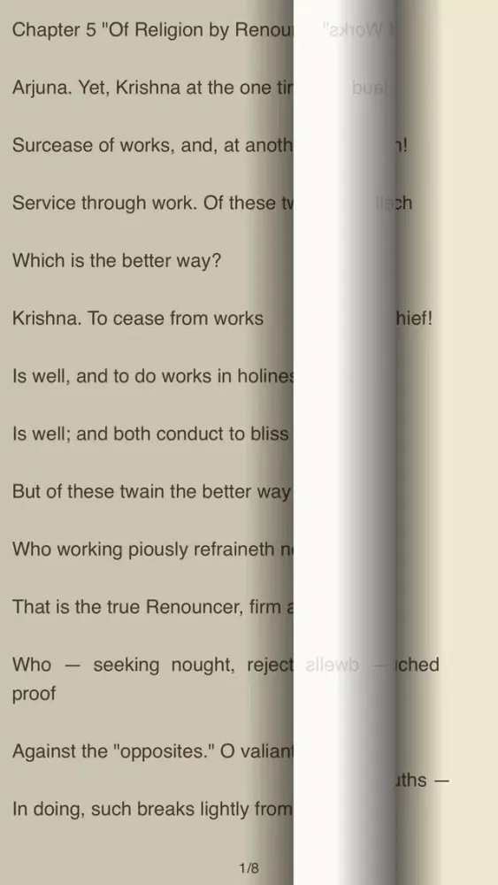 Capturas de pantalla de The Bhagavad Gita – AudioEbook