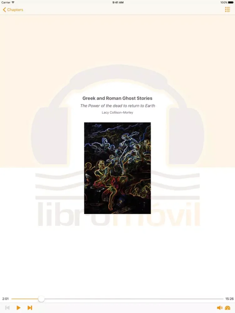 Capturas de pantalla de Greek and Roman Ghost Stories - AudioBook iPad 