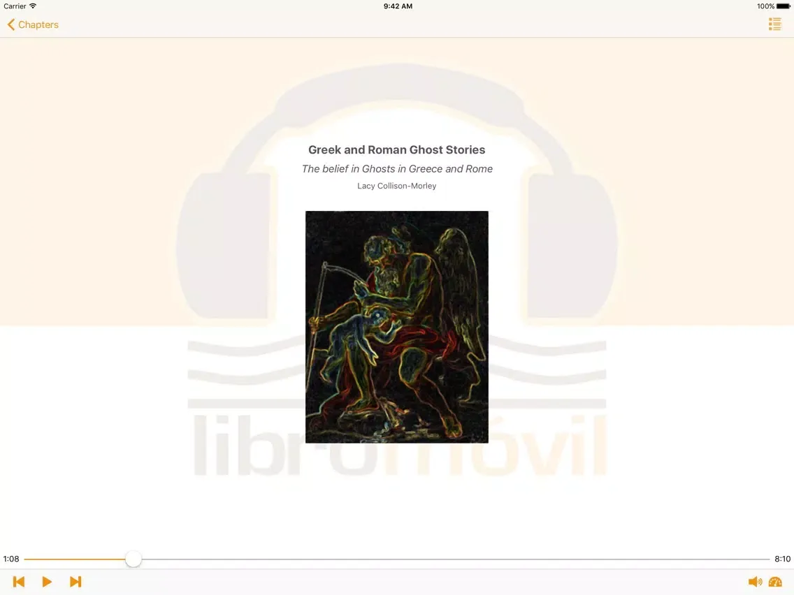 Capturas de pantalla de Greek and Roman Ghost Stories - AudioBook iPad 