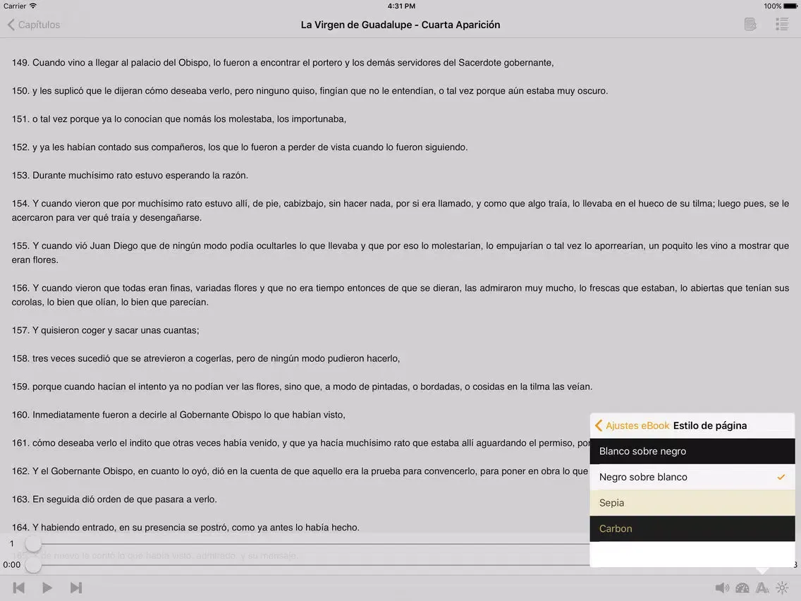 صور La Virgen de Guadalupe - AudioEbook iPad 