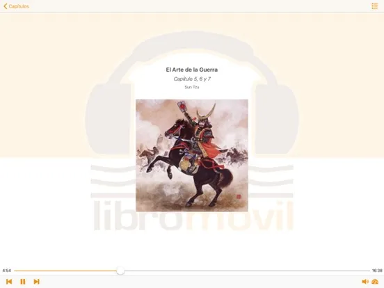 El Arte de la Guerra - Audiolibro iPad  স্ক্রিনশট