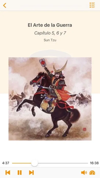 El Arte de la Guerra - Audiolibro স্ক্রিনশট
