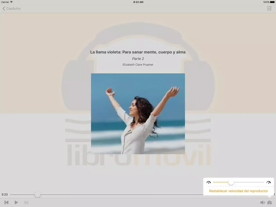 Ảnh chụp màn hình của La Llama Violeta - Elizabeth Clare Prophet iPad 