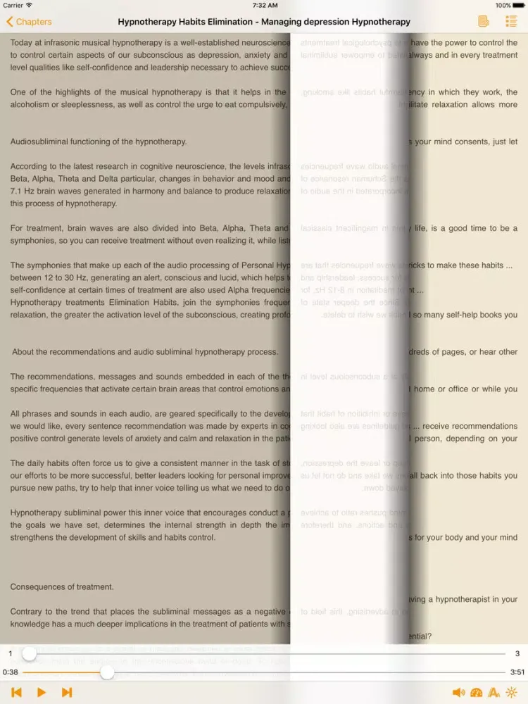Hypnotherapy Habits Elimination iPad  Ekran Görüntüleri