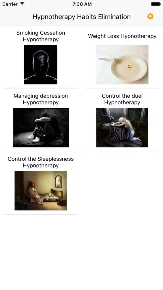 Hypnotherapy Habits Elimination Ekran Görüntüleri