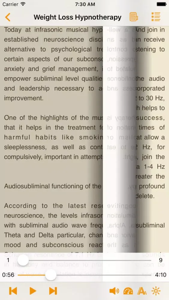 Hypnotherapy Habits Elimination Ekran Görüntüleri