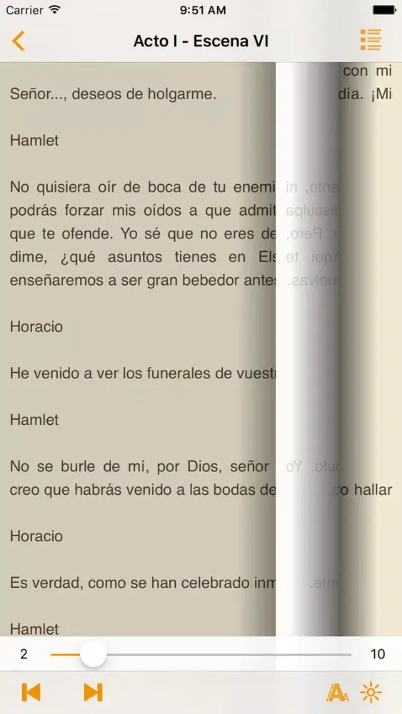 Tangkapan layar Hamlet - William Shakespeare