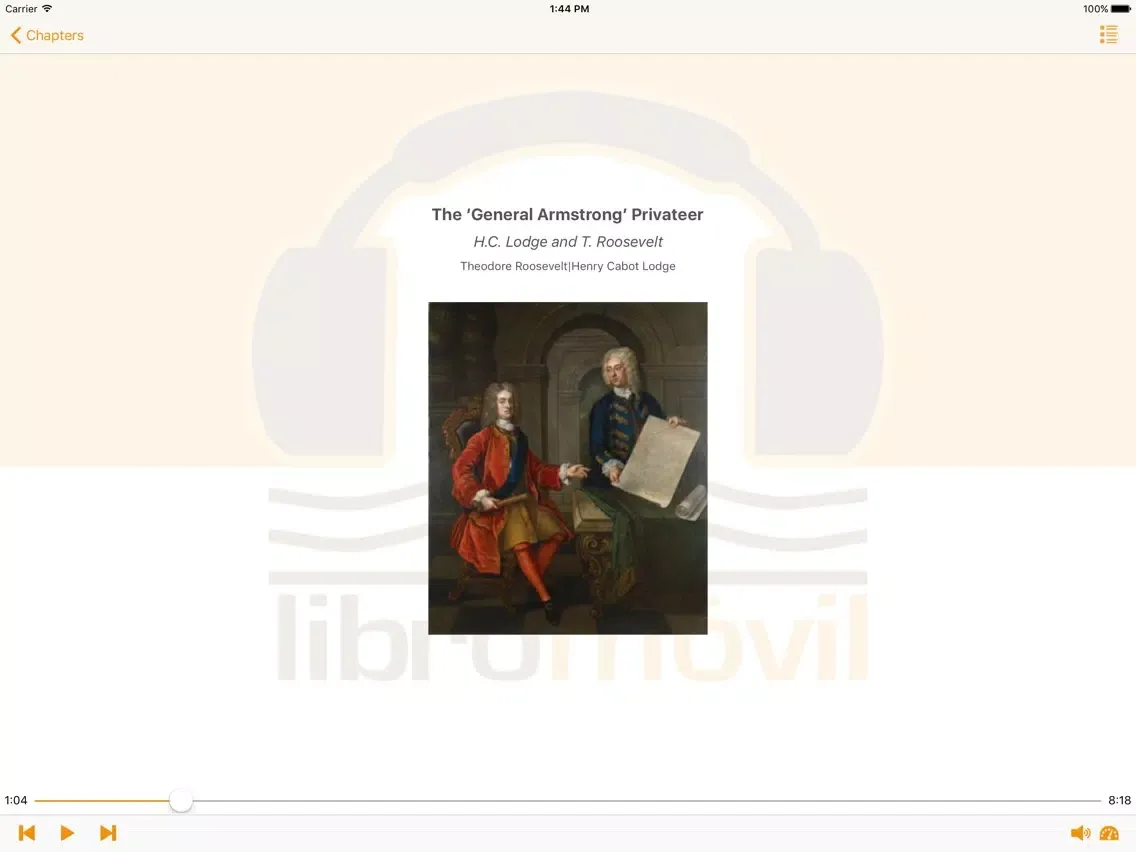 Capturas de tela do Hero Tales from American History - AudioBook iPad 