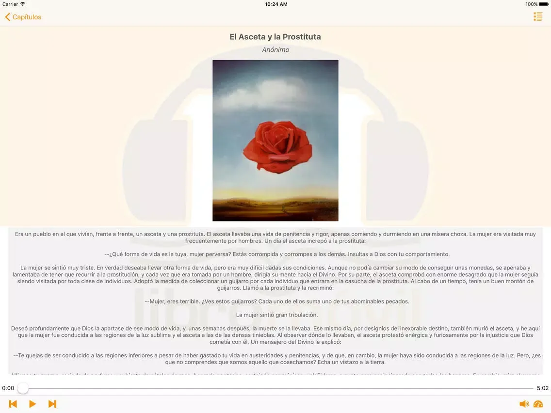 Audiocuentos Hindúes para Reflexionar iPad  Ekran Görüntüleri