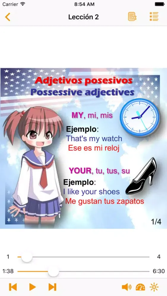Audiocurso de Ingles para Niños - Nivel 1 سکرین شاٹس