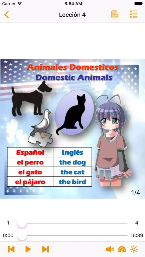 Audiocurso de Ingles para Niños - Nivel 1 سکرین شاٹس