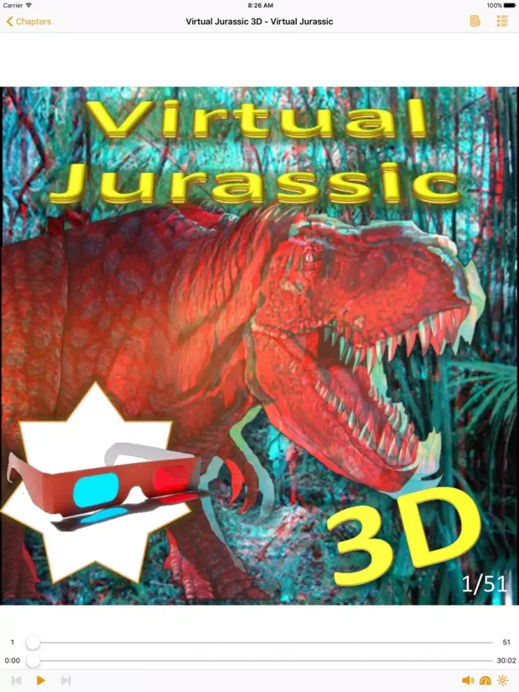 Virtual Jurassic 3D iPad 應用截圖