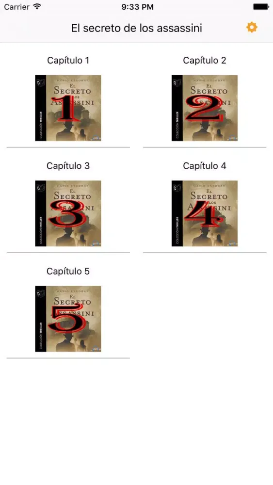 Ảnh chụp màn hình của El secreto de los Assassini - Audiolibro