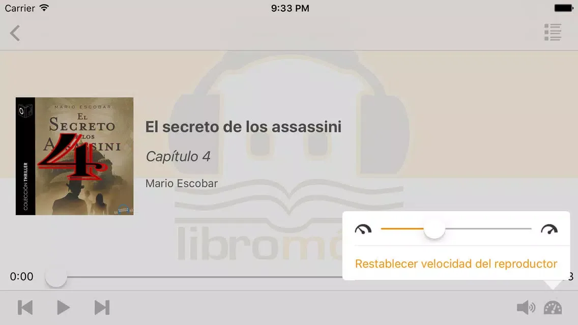 Ảnh chụp màn hình của El secreto de los Assassini - Audiolibro