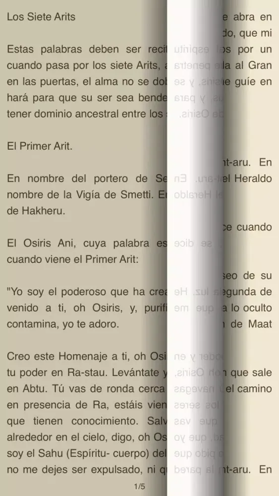 Zrzuty ekranu El Libro Egipcio de los Muertos - AudioEbook