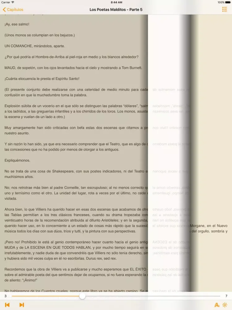 Ảnh chụp màn hình của Los Poetas Malditos iPad 