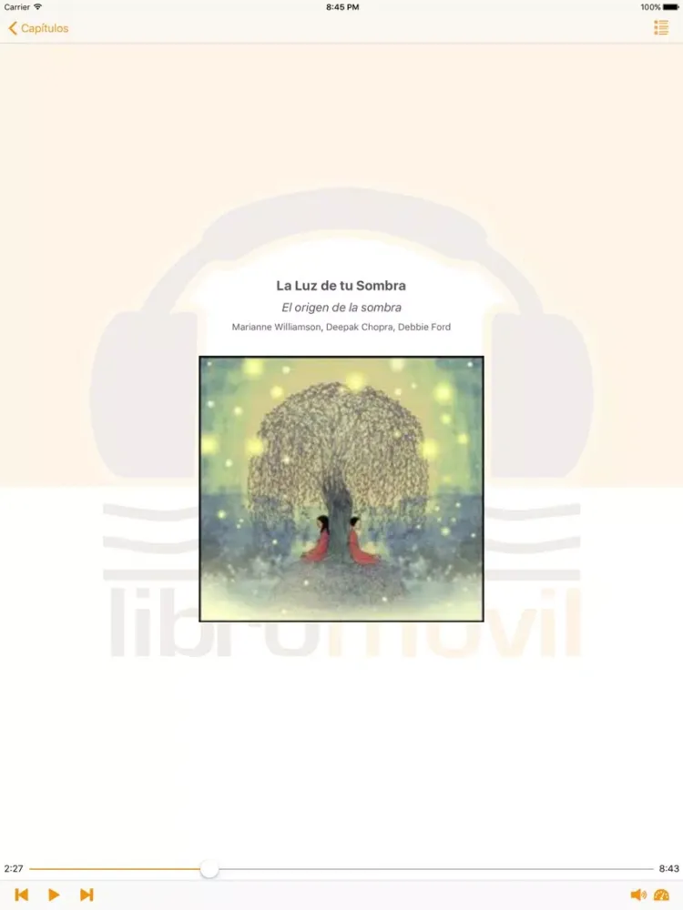 Capturas de pantalla de La Luz de tu Sombra - Audiolibro de Autoayuda iPad 
