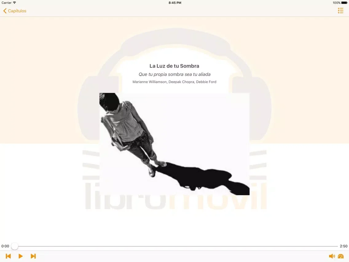 Capturas de pantalla de La Luz de tu Sombra - Audiolibro de Autoayuda iPad 