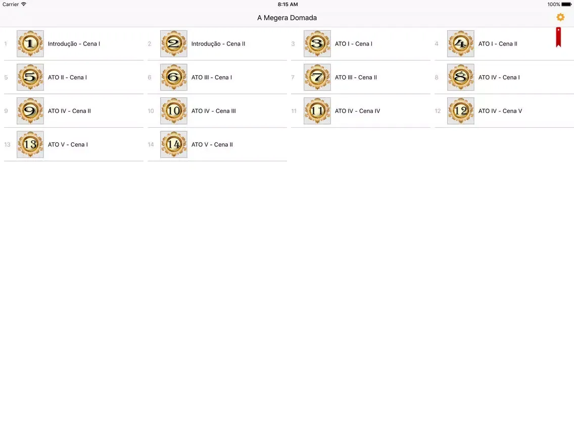 Screenshot di A Megera Domada - William Shakespeare iPad 