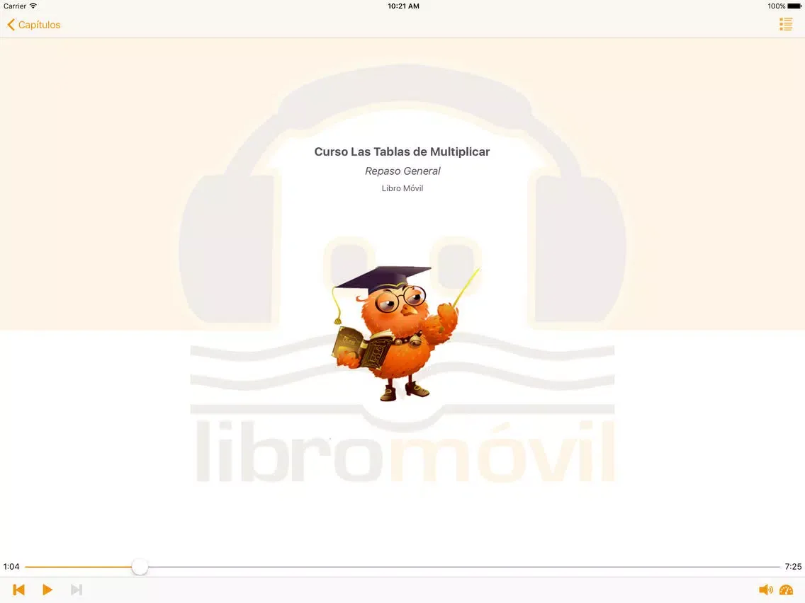Screenshot di Audiocurso Las Tablas de Multiplicar iPad 