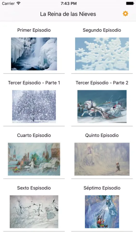 Zrzuty ekranu La Reina de las Nieves - Hans Christian Andersen