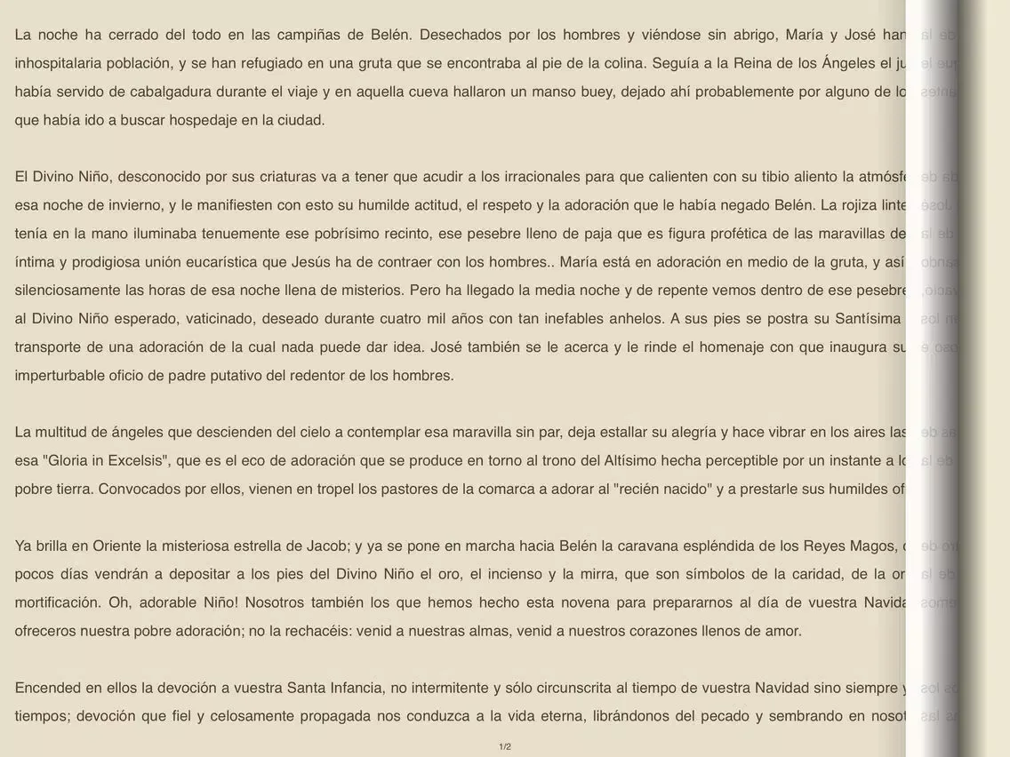 Novena de Aguinaldos Navideña de Colombia iPad  Screenshots