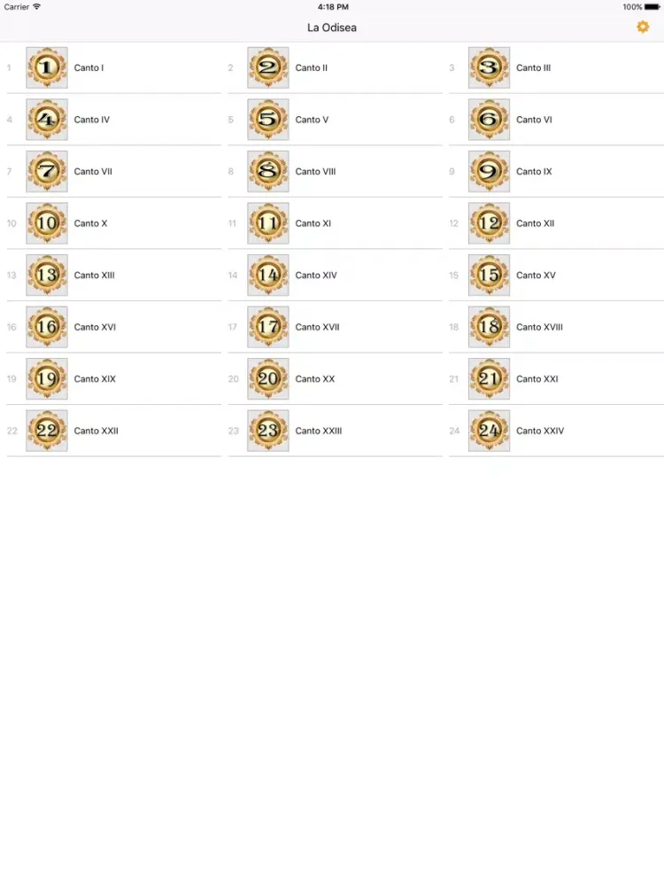La Odisea - Homero iPad  Screenshots