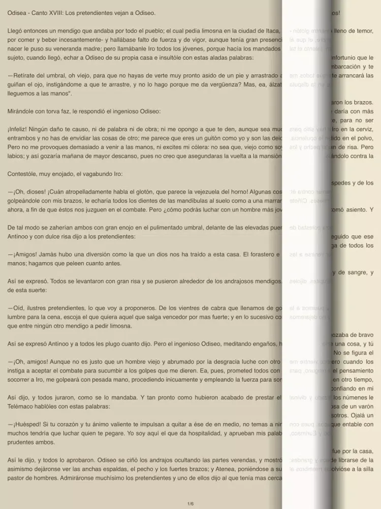 La Odisea - Homero iPad  Screenshots