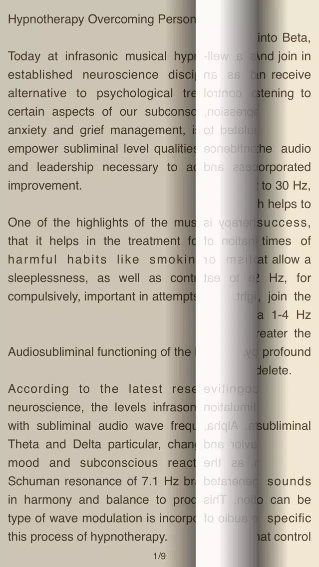 Hypnotherapy Overcoming Personal Screenshots
