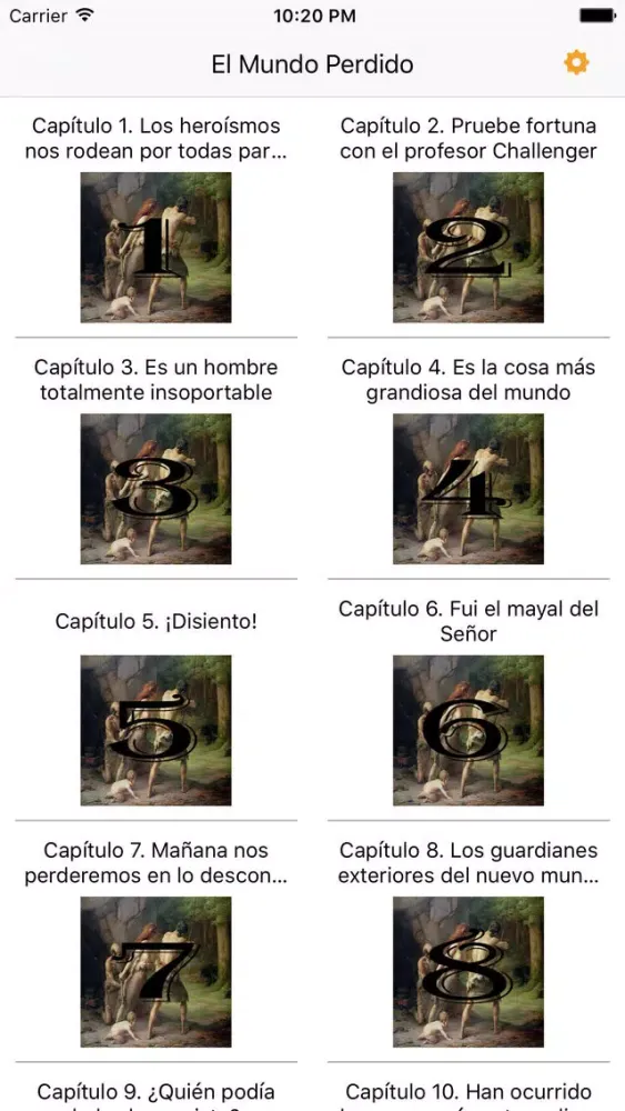 Ảnh chụp màn hình của El Mundo Perdido - Arthur Conan Doyle