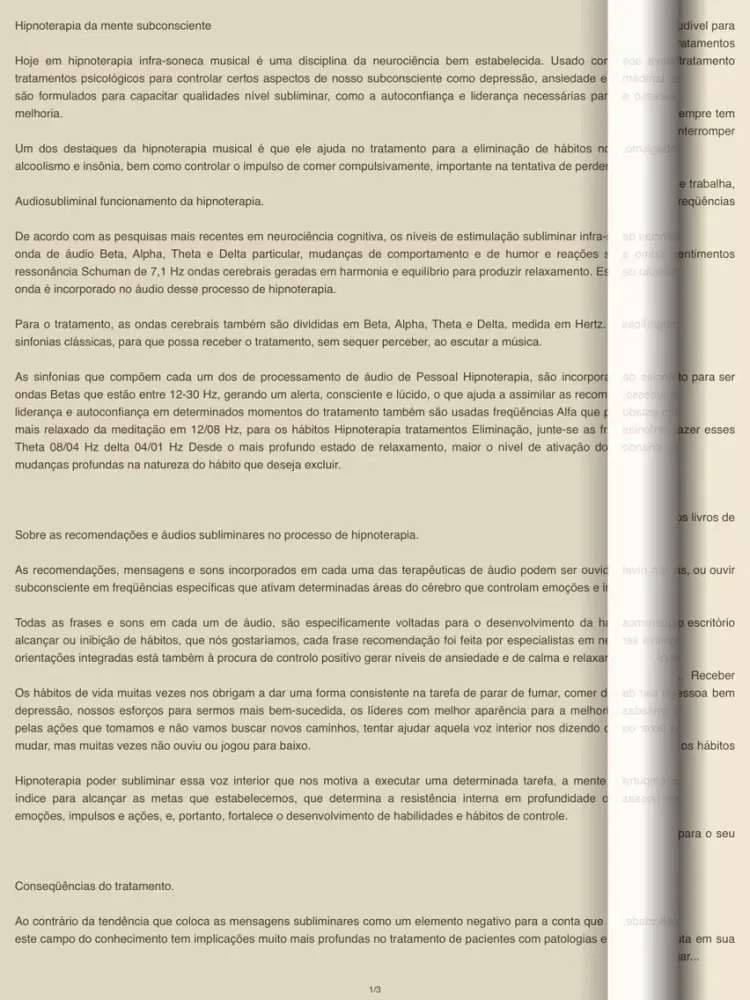 Capturas de pantalla de Desenvolvimento Pessoal iPad 