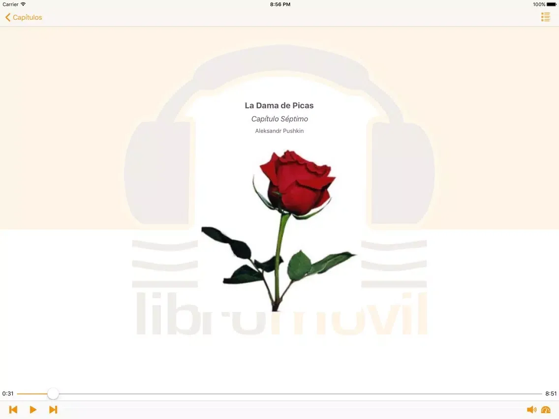 Zrzuty ekranu Audiolibro - La Dama de Picas iPad 
