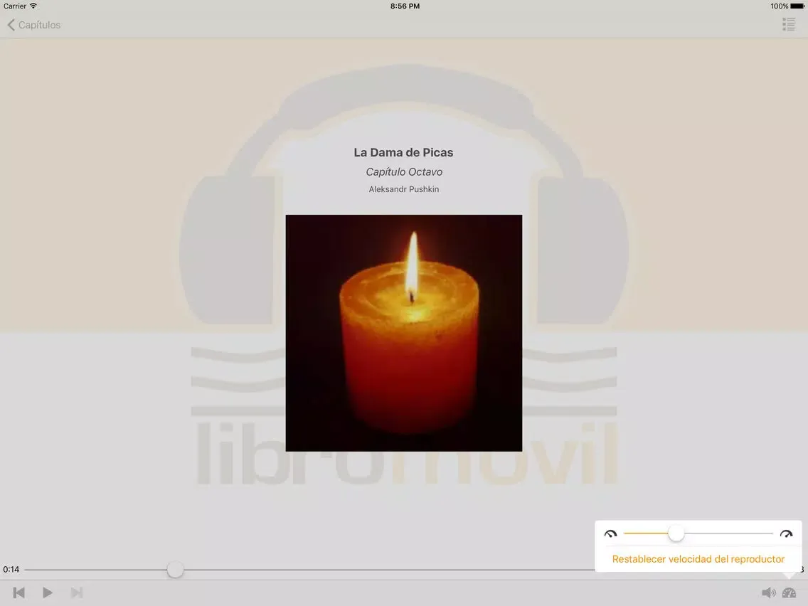 Zrzuty ekranu Audiolibro - La Dama de Picas iPad 