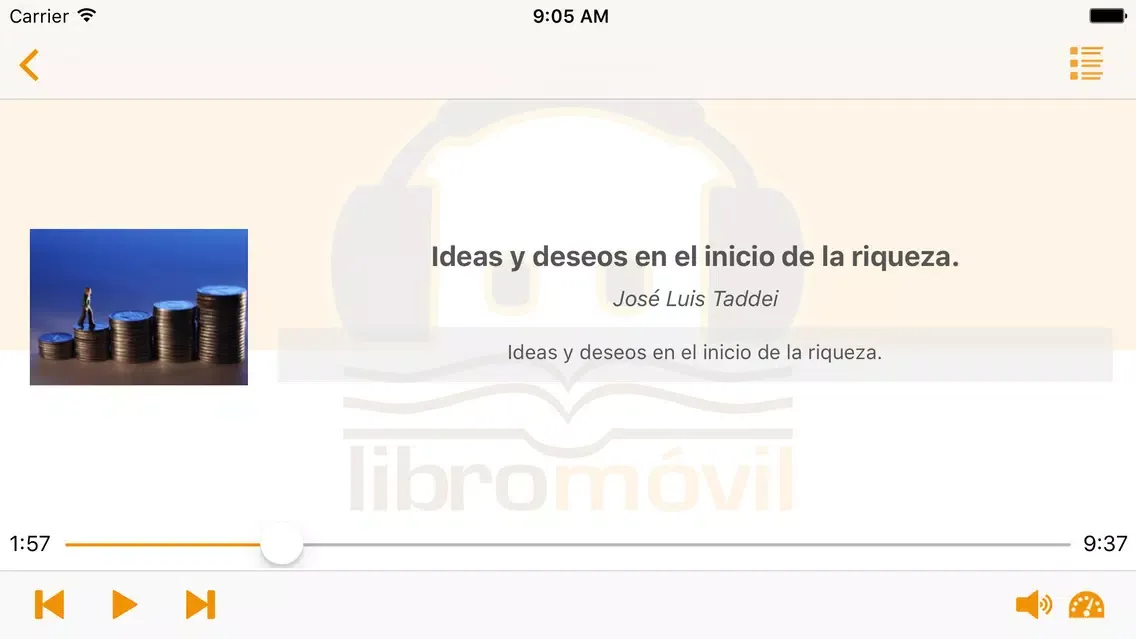 Zrzuty ekranu El Plan en el Juego del Dinero. Audiolibro